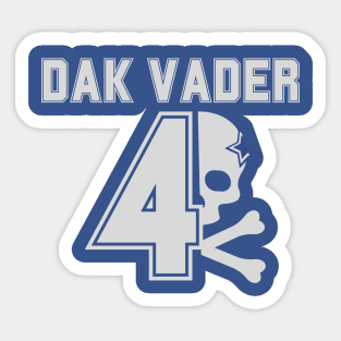 Dak Prescott Cowboys QB Sticker